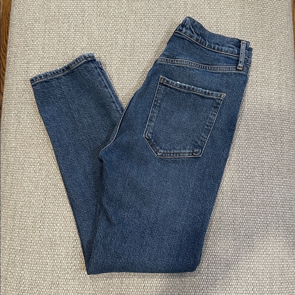 AGOLDE Riley High Rise Straight Jeans